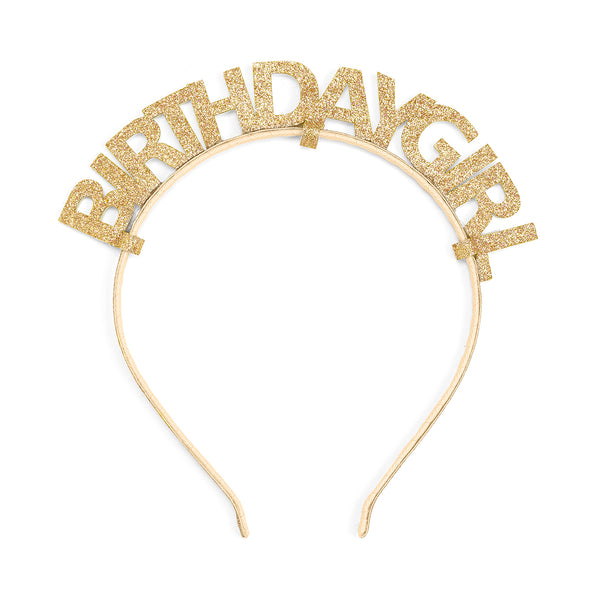 Gold Birthday Girl Headband – Sweet Wink