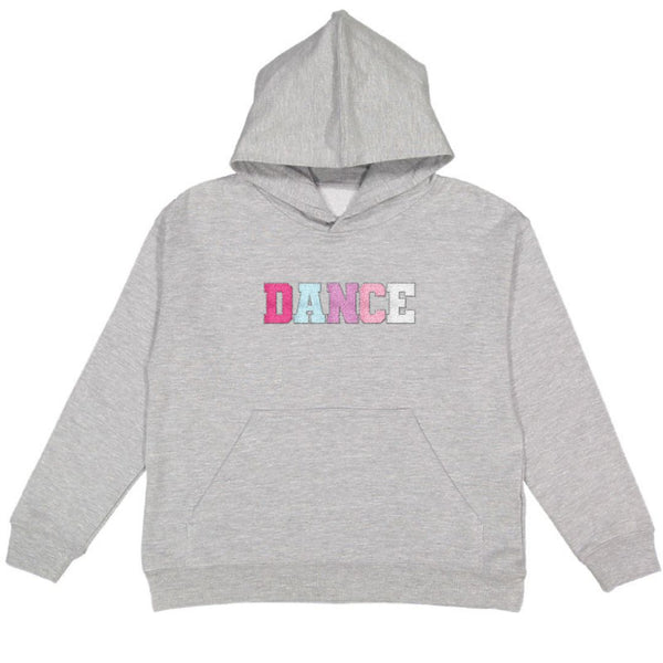Dance Patch Youth Hoodie - Gray
