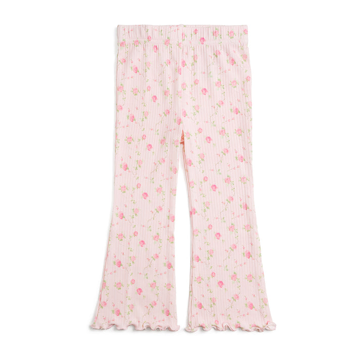 Pink Rose Flare Legging
