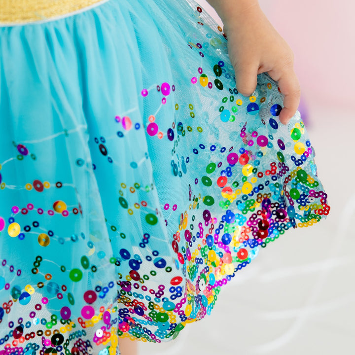 Aqua Confetti Tutu