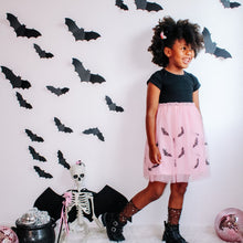 Load image into Gallery viewer, Bat Halloween Short Sleeve Tutu Dress