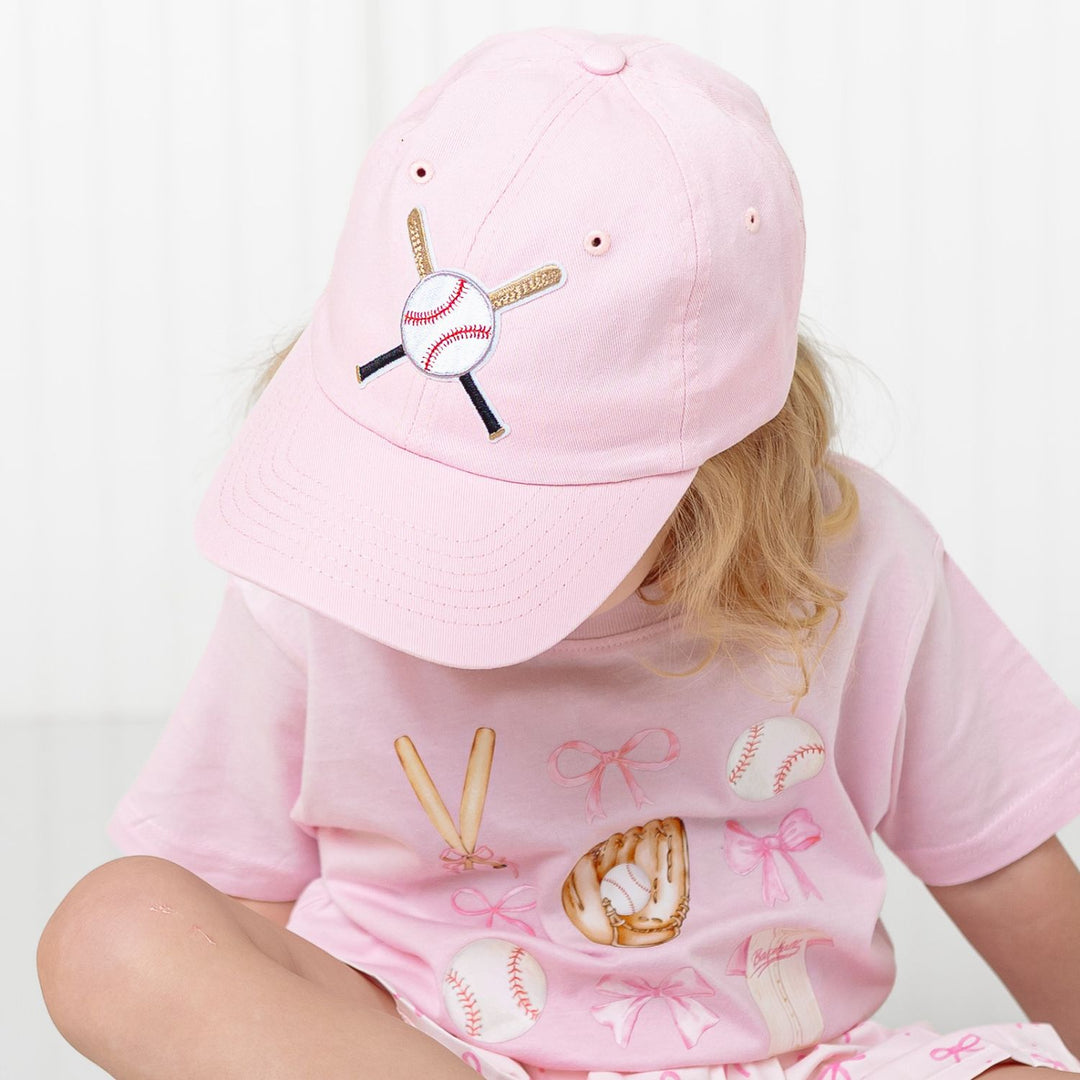 Batter Up Patch Baseball Hat - Ballet