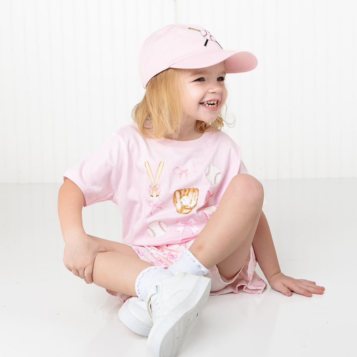 Batter Up Patch Baseball Hat - Ballet