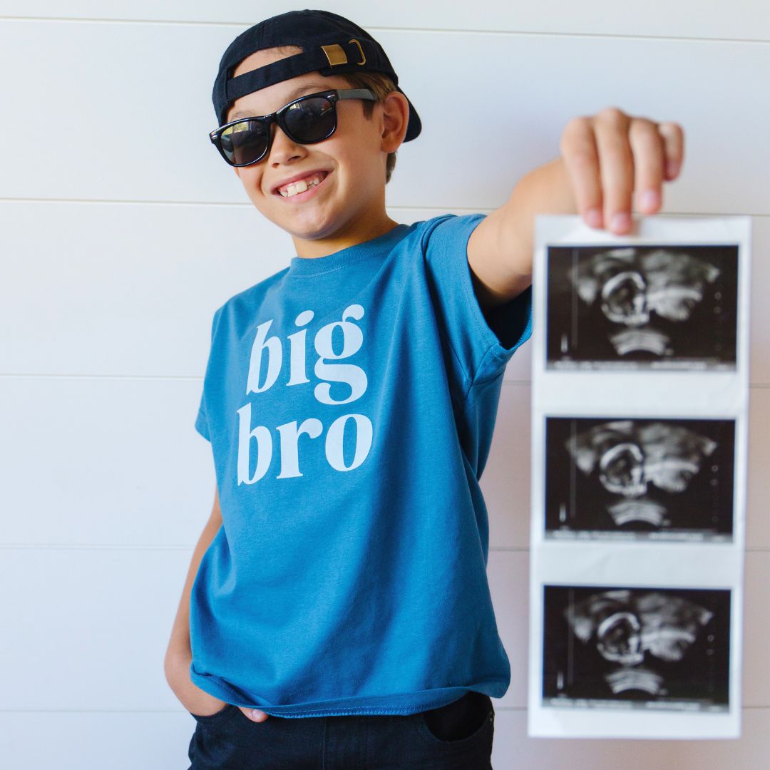 Big Bro Short Sleeve T-Shirt - Indigo