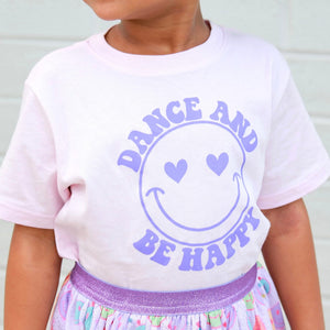 Dance and Be Happy Short Sleeve T-Shirt - Ballet