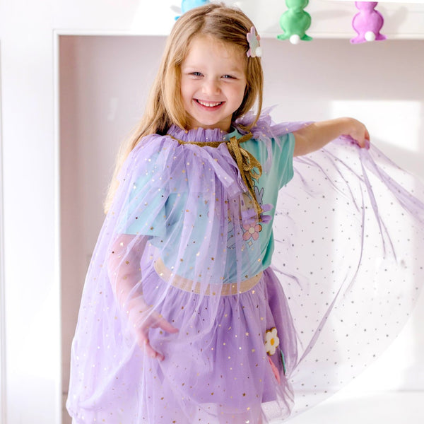 Lavender Star Cape