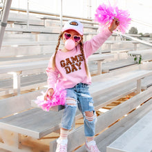 Load image into Gallery viewer, Game Day Patch Sweatshirt - Pink