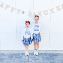 Load image into Gallery viewer, Hanukkah Fun Long Sleeve Shirt - White