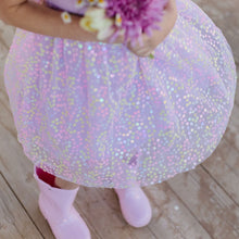 Load image into Gallery viewer, Lavender Confetti Flower Tank Tutu Dress