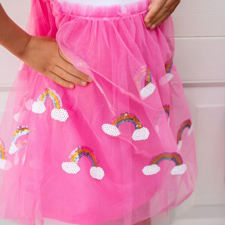 Kindergarten is Magical Short Sleeve Tutu Dress