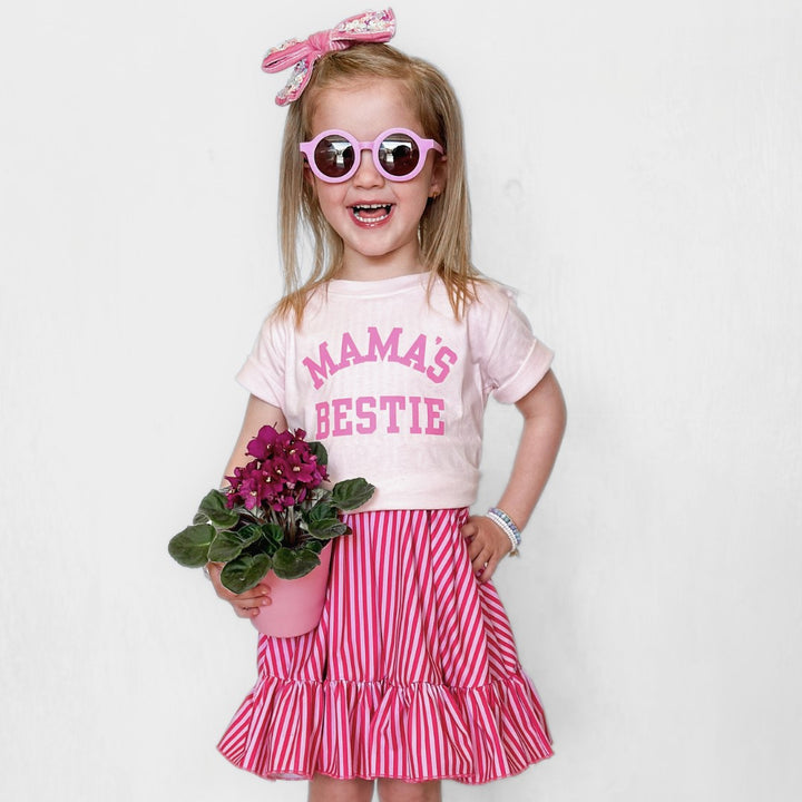 Mama's Bestie Short Sleeve T-Shirt - Ballet