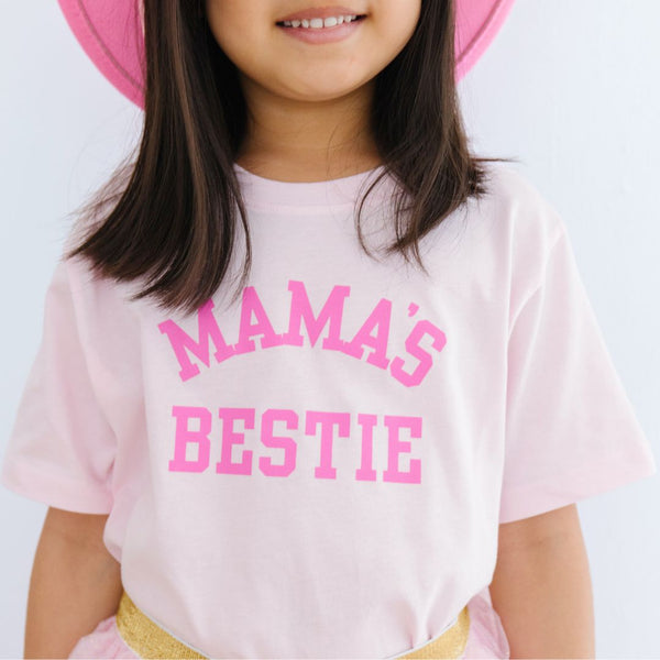 Mama's Bestie Short Sleeve T-Shirt - Ballet