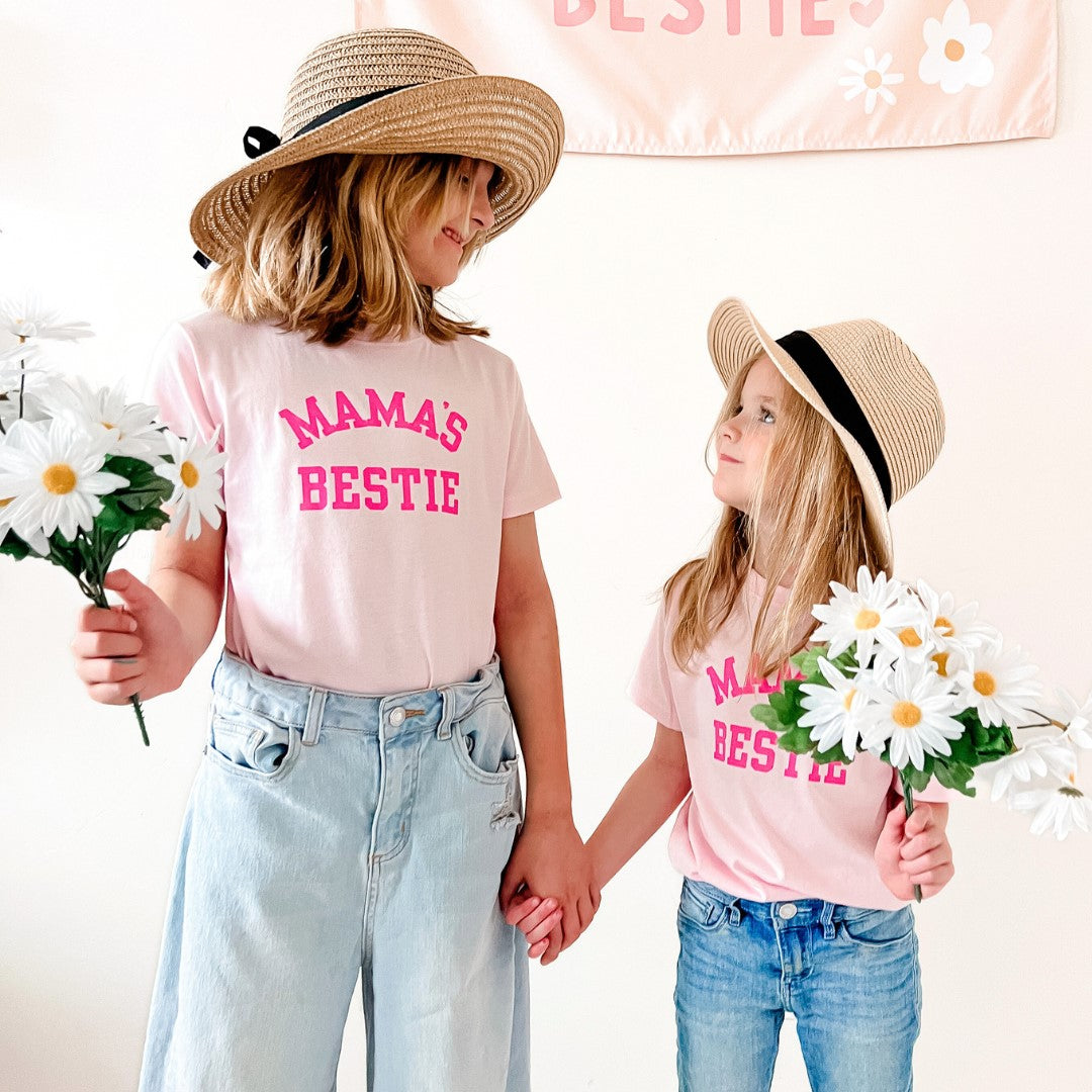 Mama's Bestie Short Sleeve T-Shirt - Ballet