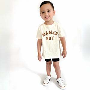 Mama's Boy Short Sleeve T-Shirt - Natural