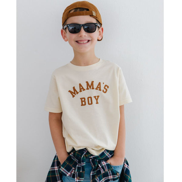 Mama's Boy Short Sleeve T-Shirt - Natural