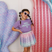 Load image into Gallery viewer, Mini Mermaid Short Sleeve T-Shirt - Lavender