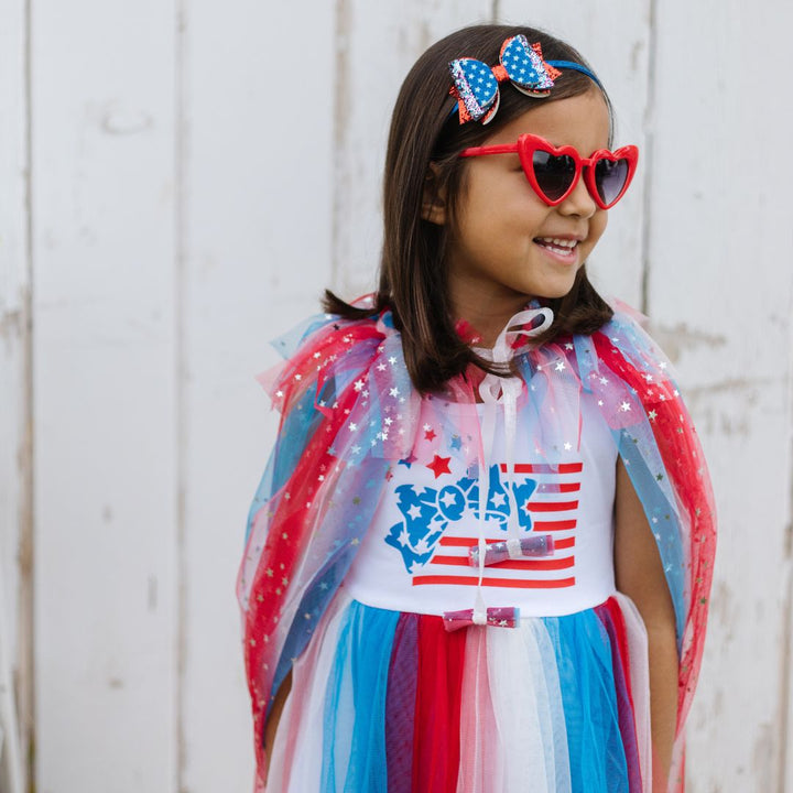 Flag Bow Headband