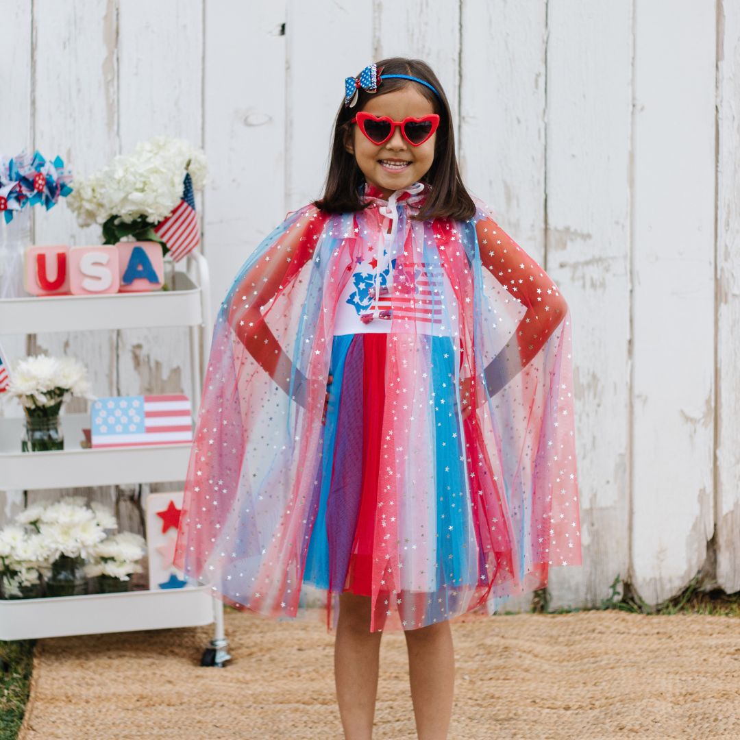 Flag Bow Headband