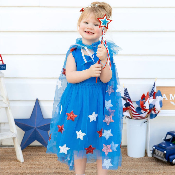 Patriotic Star Tank Tutu Dress