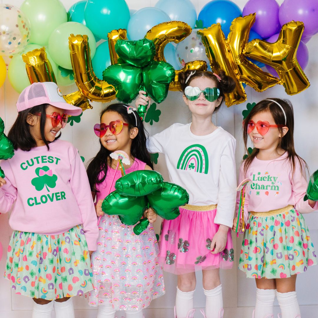 Cutest Clover St. Patrick's Day Sweatshirt - Pink