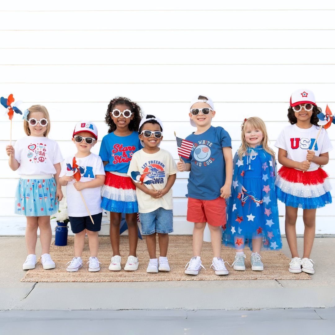 Patriotic Star Tank Tutu Dress