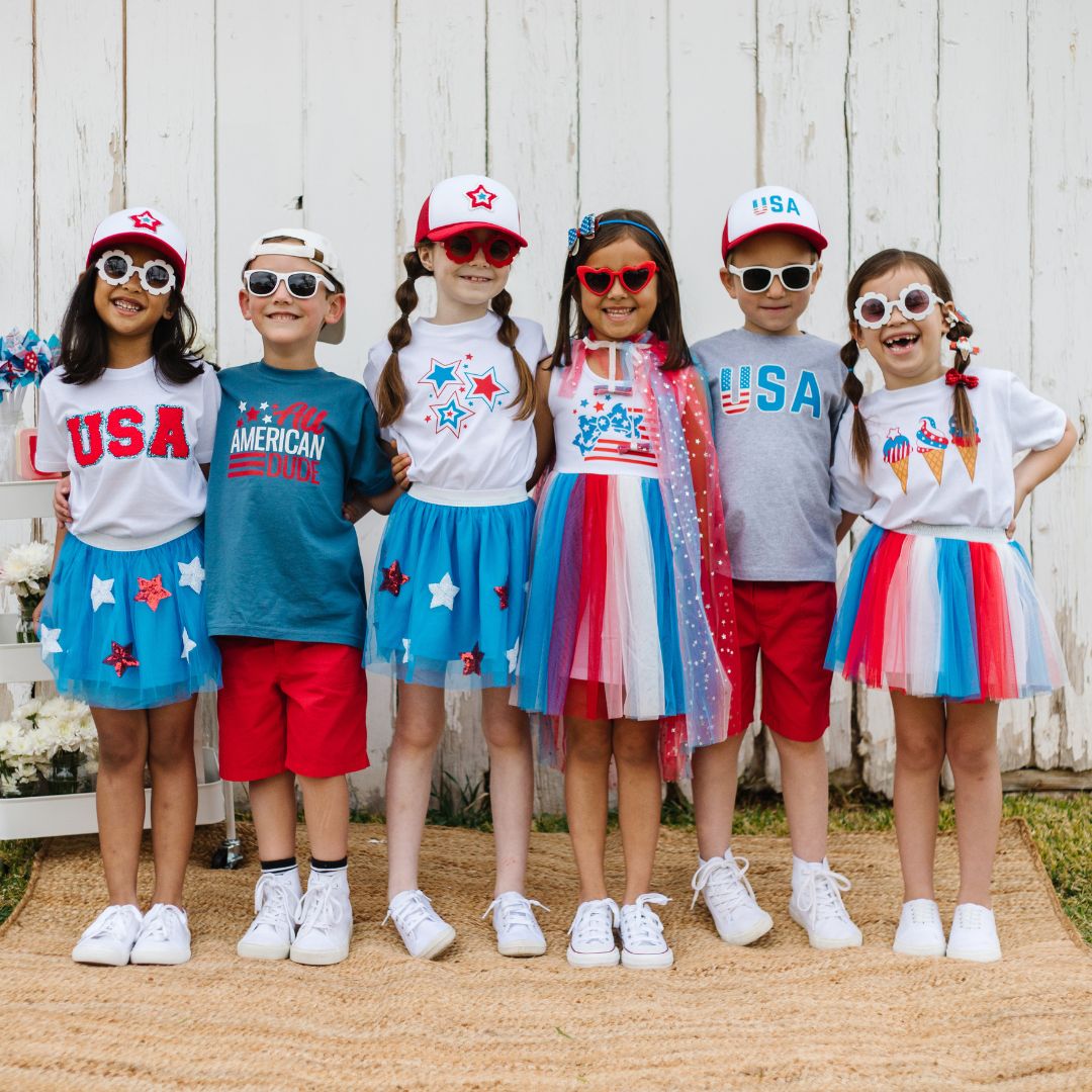 Flag Bow Headband