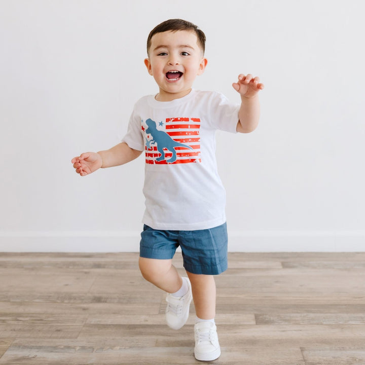 All American Dino Short Sleeve T-Shirt