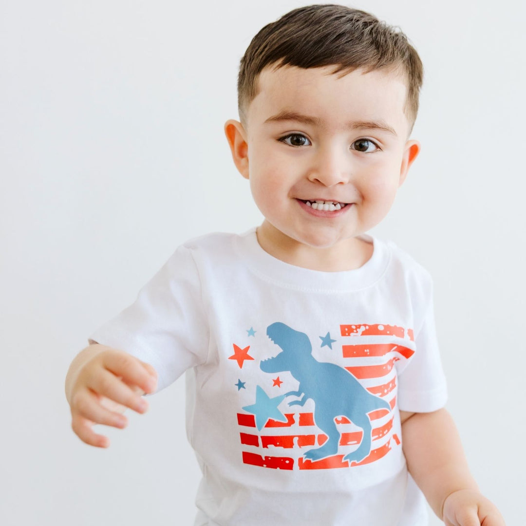 All American Dino Short Sleeve T-Shirt