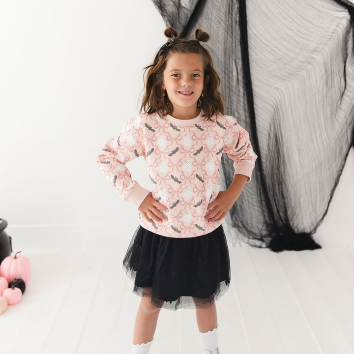 Glitter Bat Halloween Bow Headband