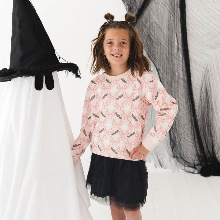 Glitter Bat Halloween Bow Headband