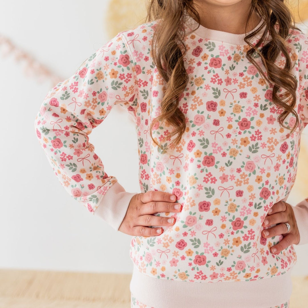Berry Floral Sweatshirt