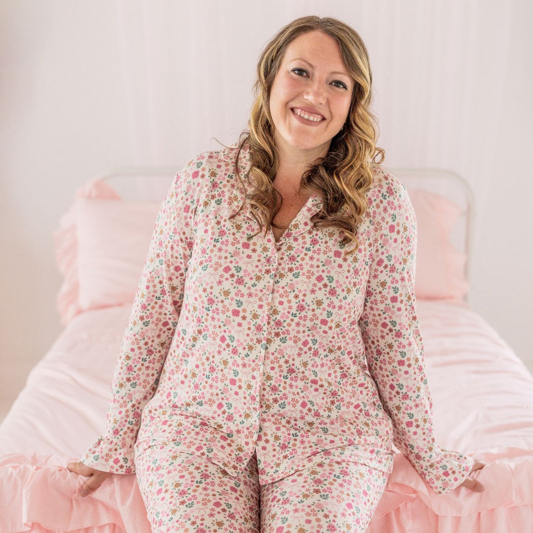 Berry Floral Women's Lounge Set