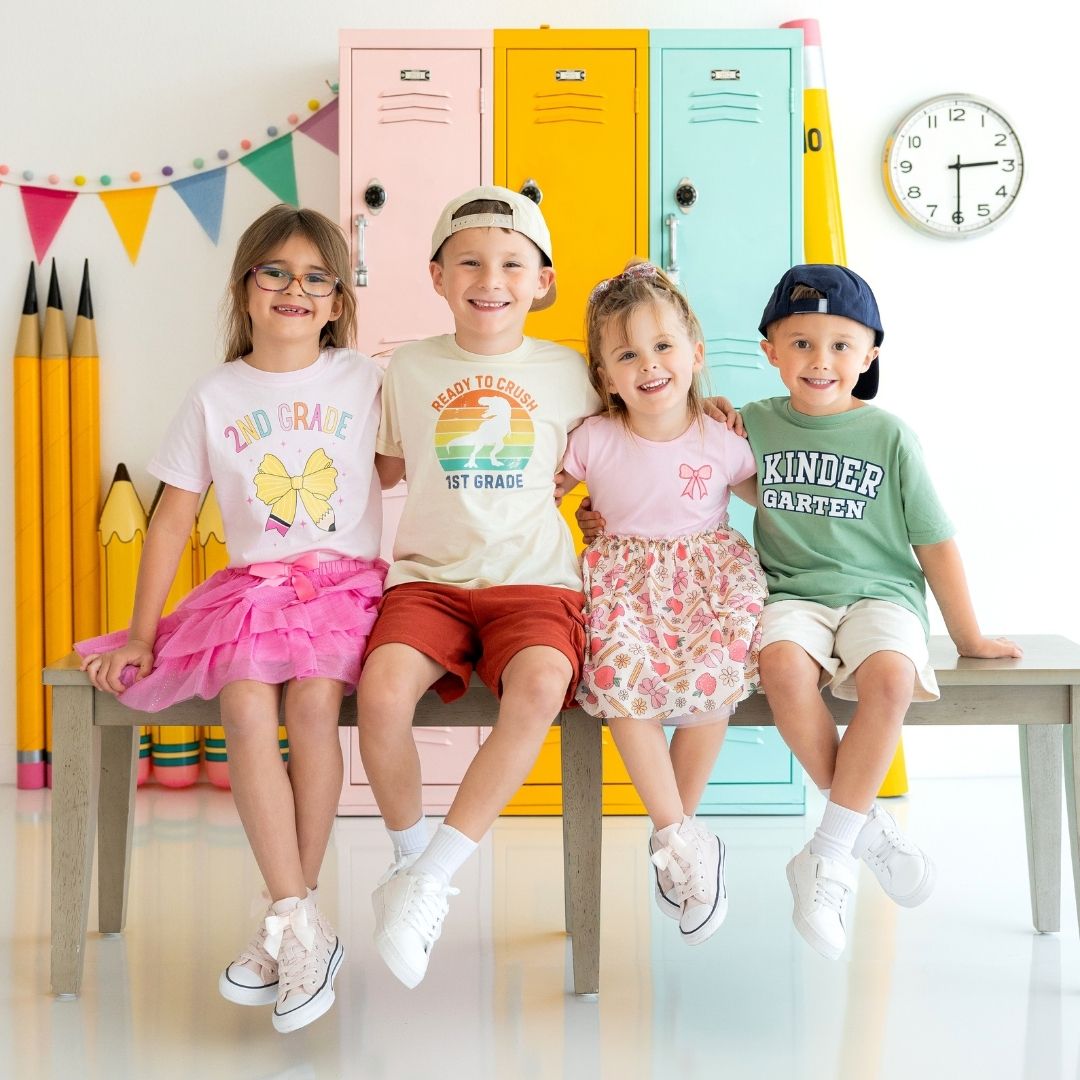 Kindergarten Varsity Short Sleeve T-Shirt - Sage