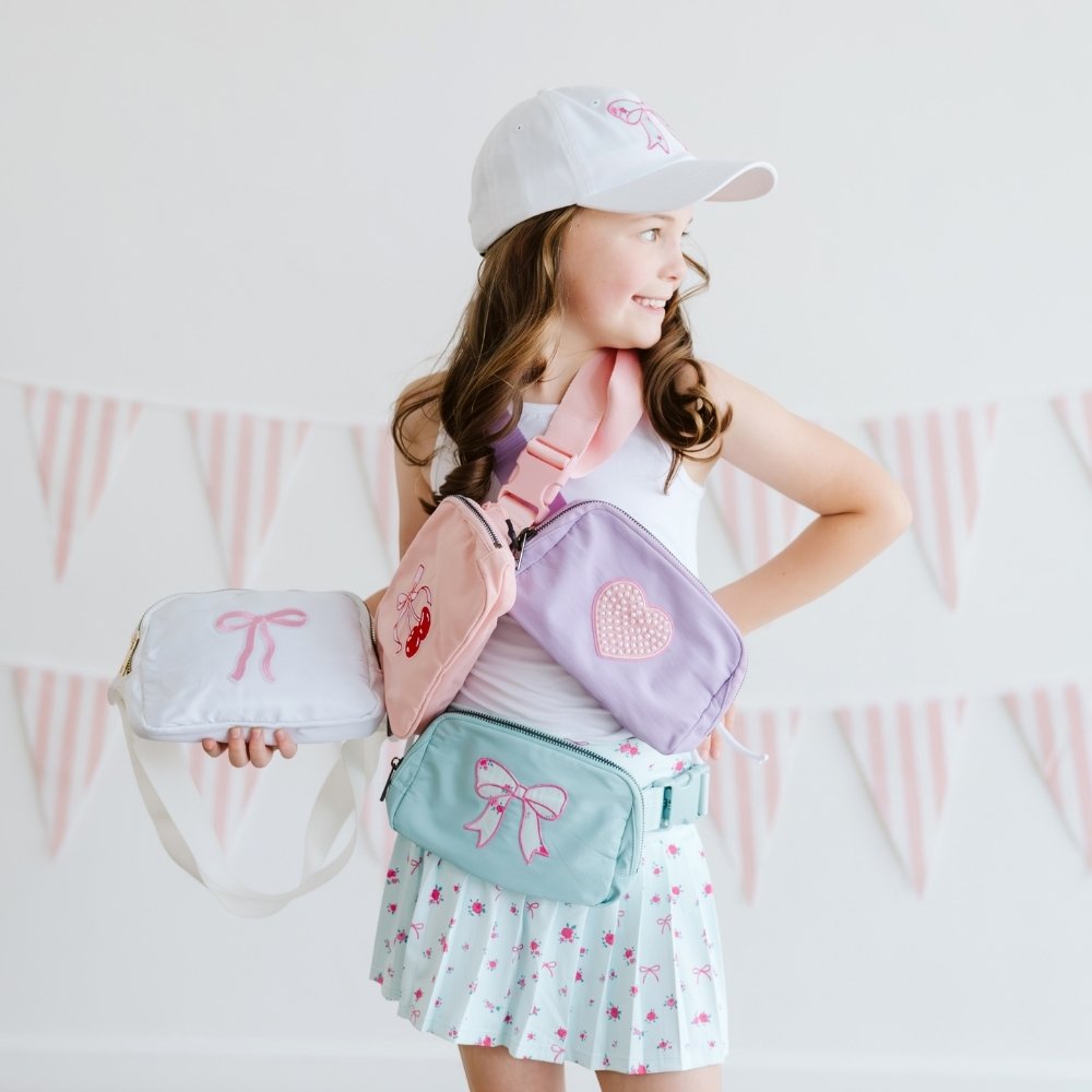 Pearl Heart Patch Belt Bag – Sweet Wink