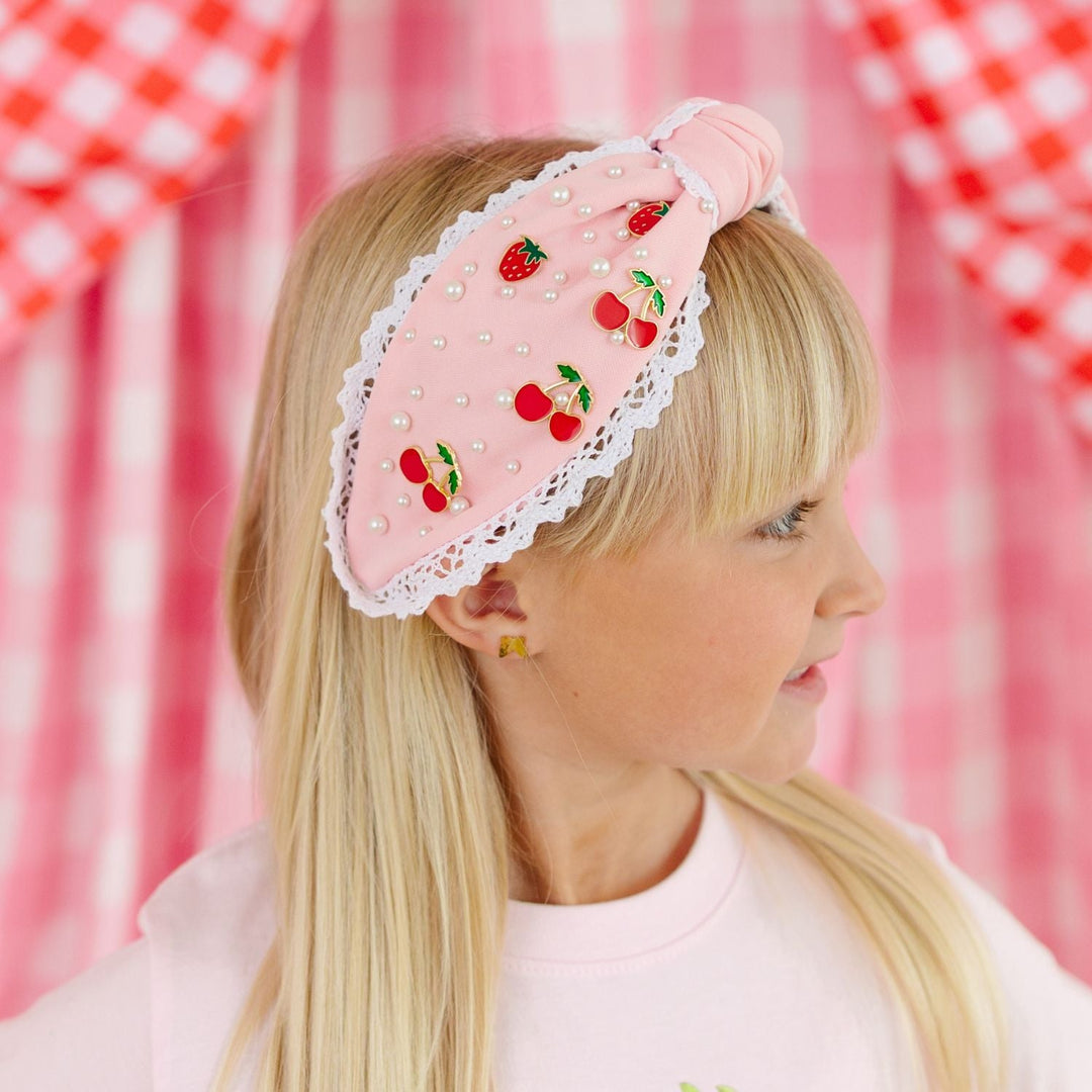 Berry Gemstone Headband