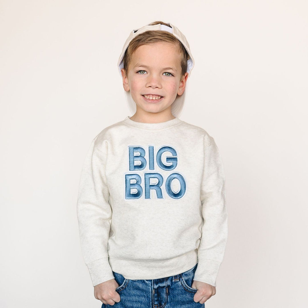 Big Bro Embroidered Patch Sweatshirt
