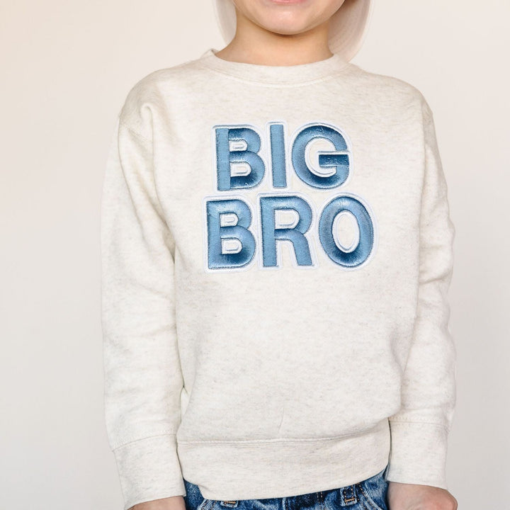 Big Bro Embroidered Patch Sweatshirt