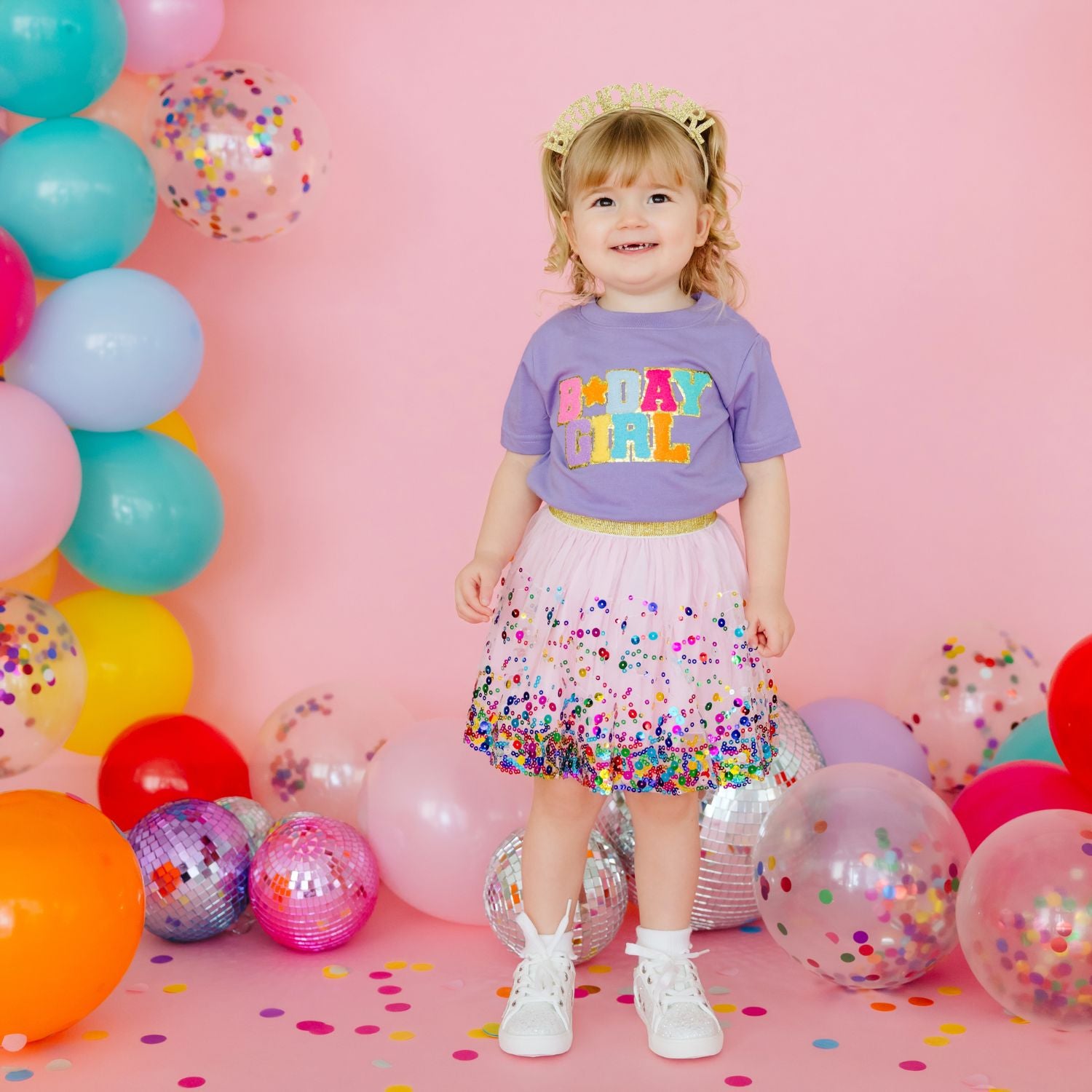 Pink Confetti Tutu 6-8 Y Pink Confetti Tutu 6-8 Y