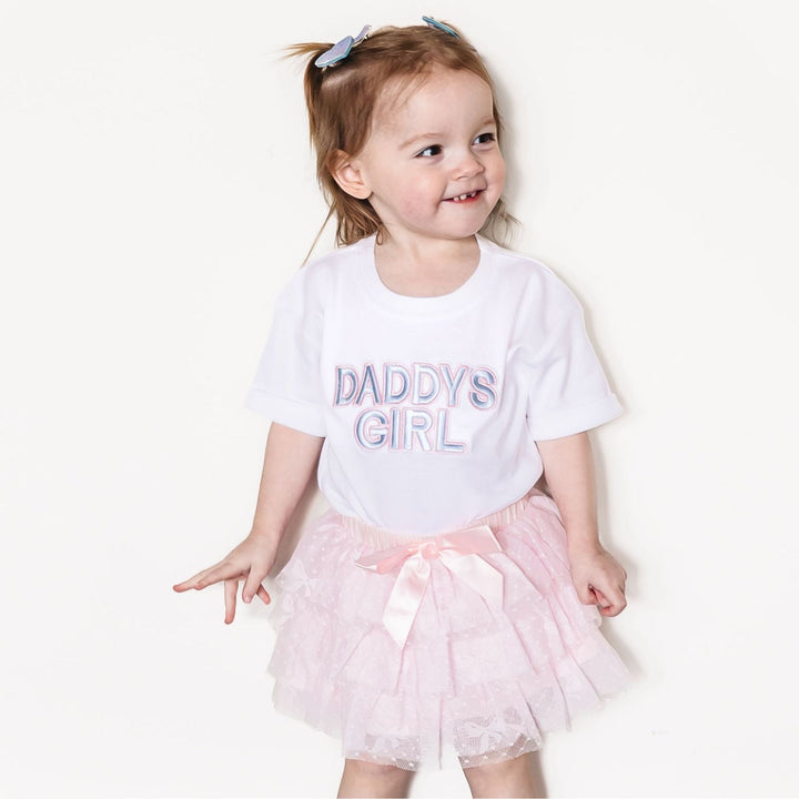 Daddy's Girl Patch Short Sleeve Romper
