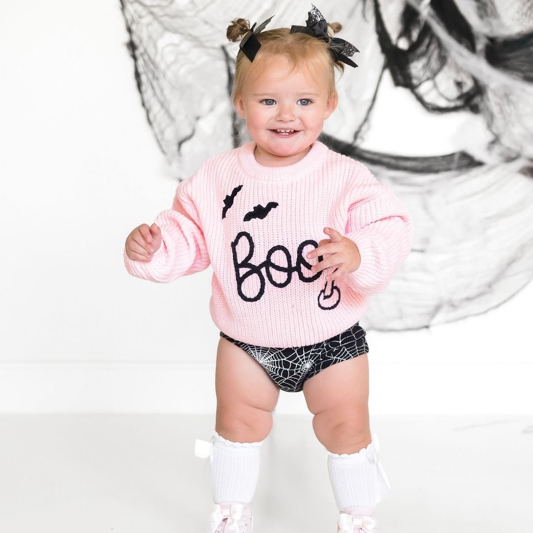 Glitter Bat Halloween Coquette Bow Clip