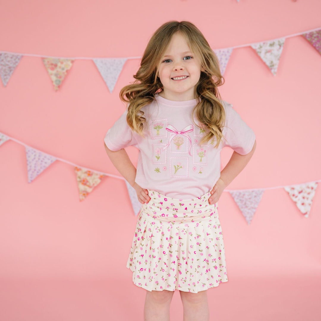 Ditsy Floral Athletic Skort