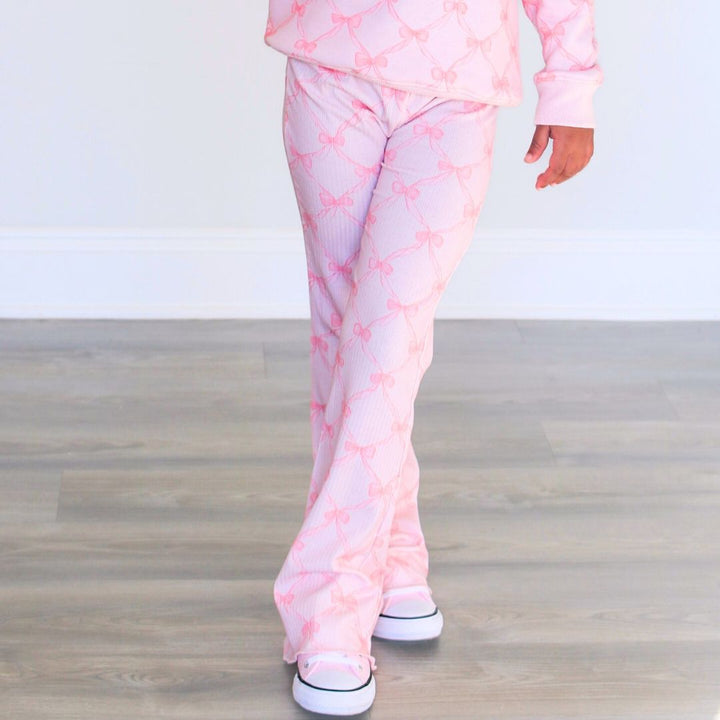 Bow Trellis Flare Legging