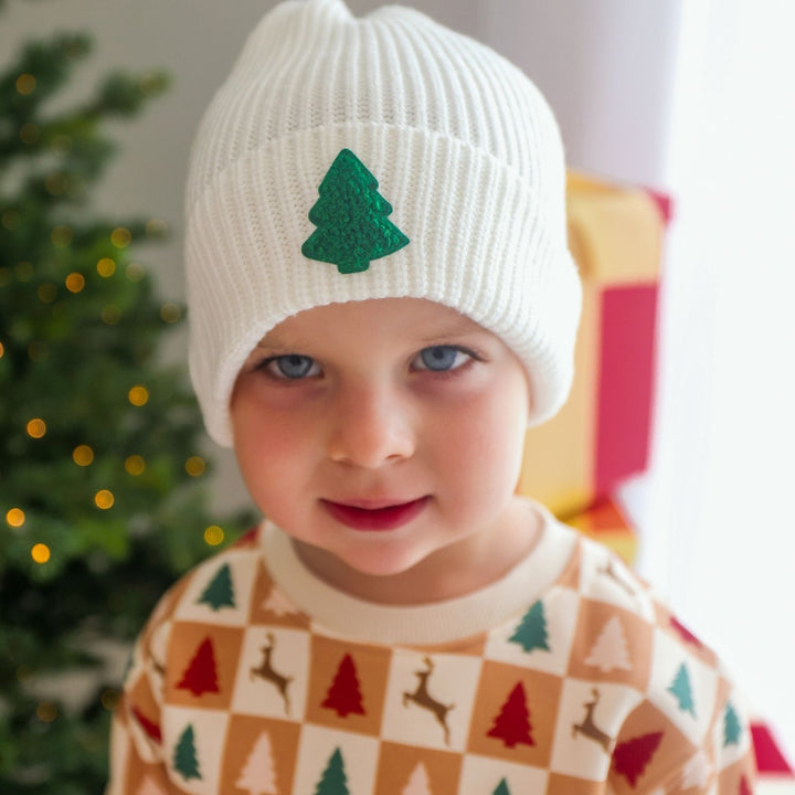 Tree Patch Christmas Beanie