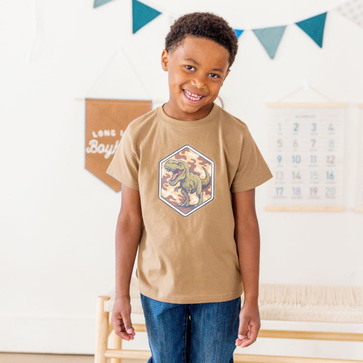 Camo Rawr Short Sleeve T-Shirt
