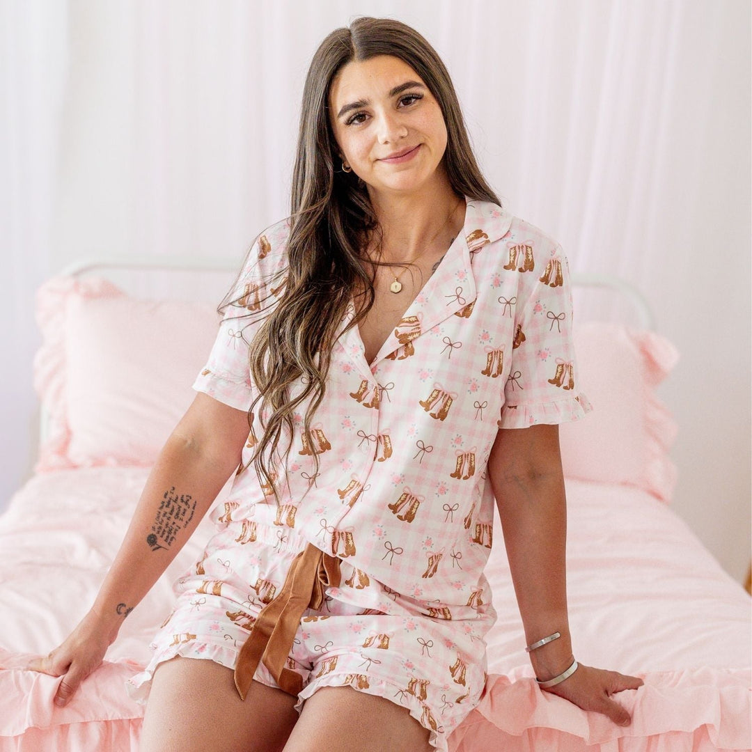 Coquette Cowgirl Western Women's Lounge Set