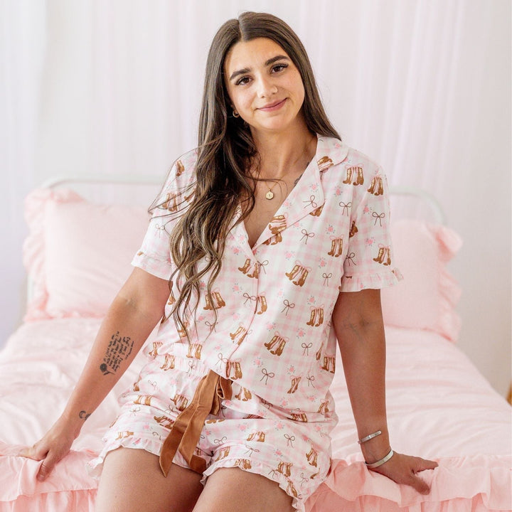 Coquette Cowgirl Western Women's Lounge Set