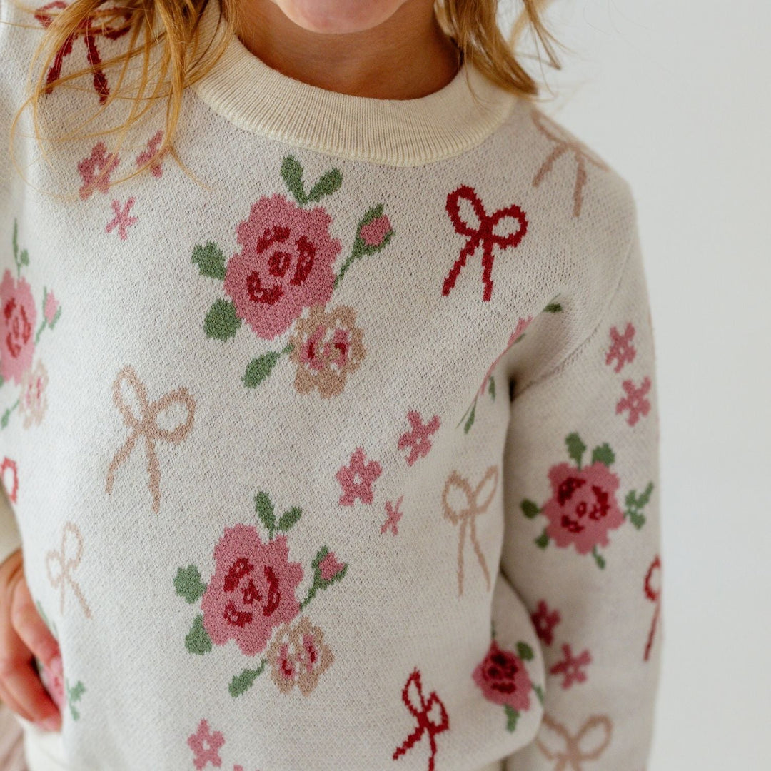 Coquette Rose Sweater