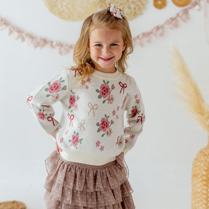 Coquette Rose Sweater