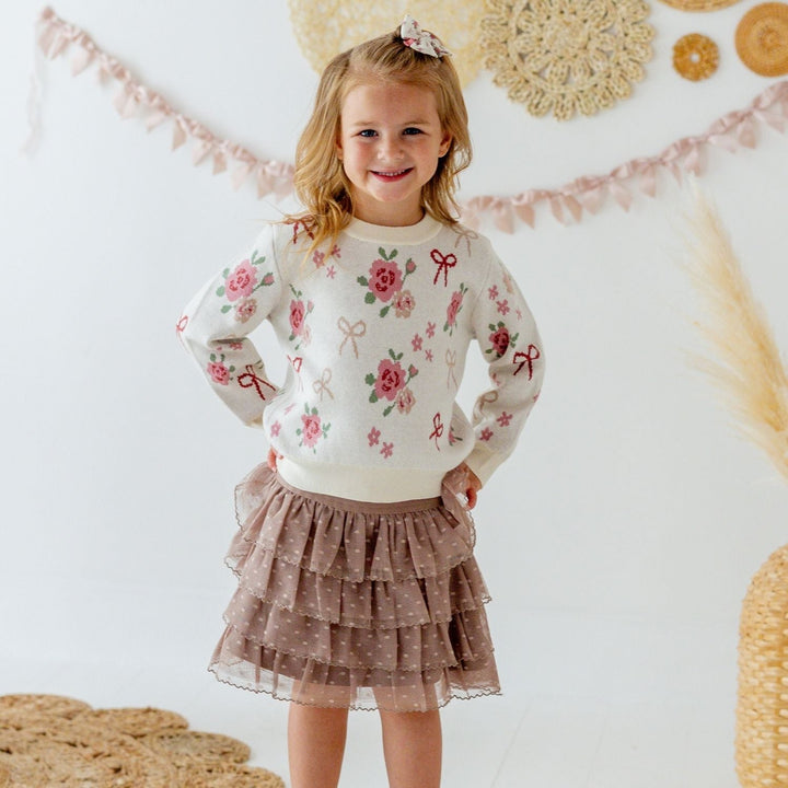Coquette Rose Sweater