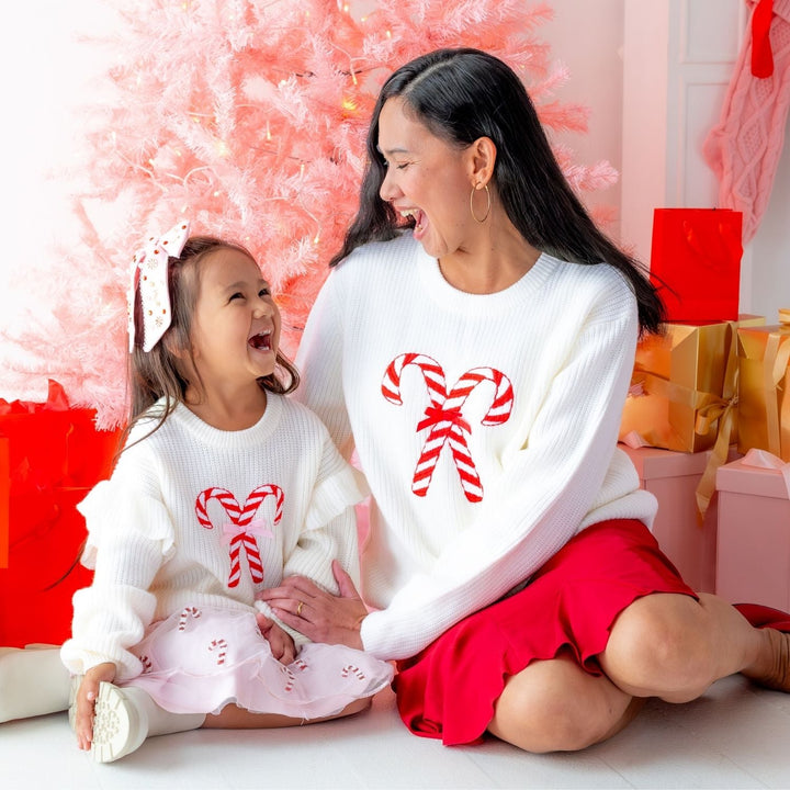 Candy Cane Christmas Women's Sweater